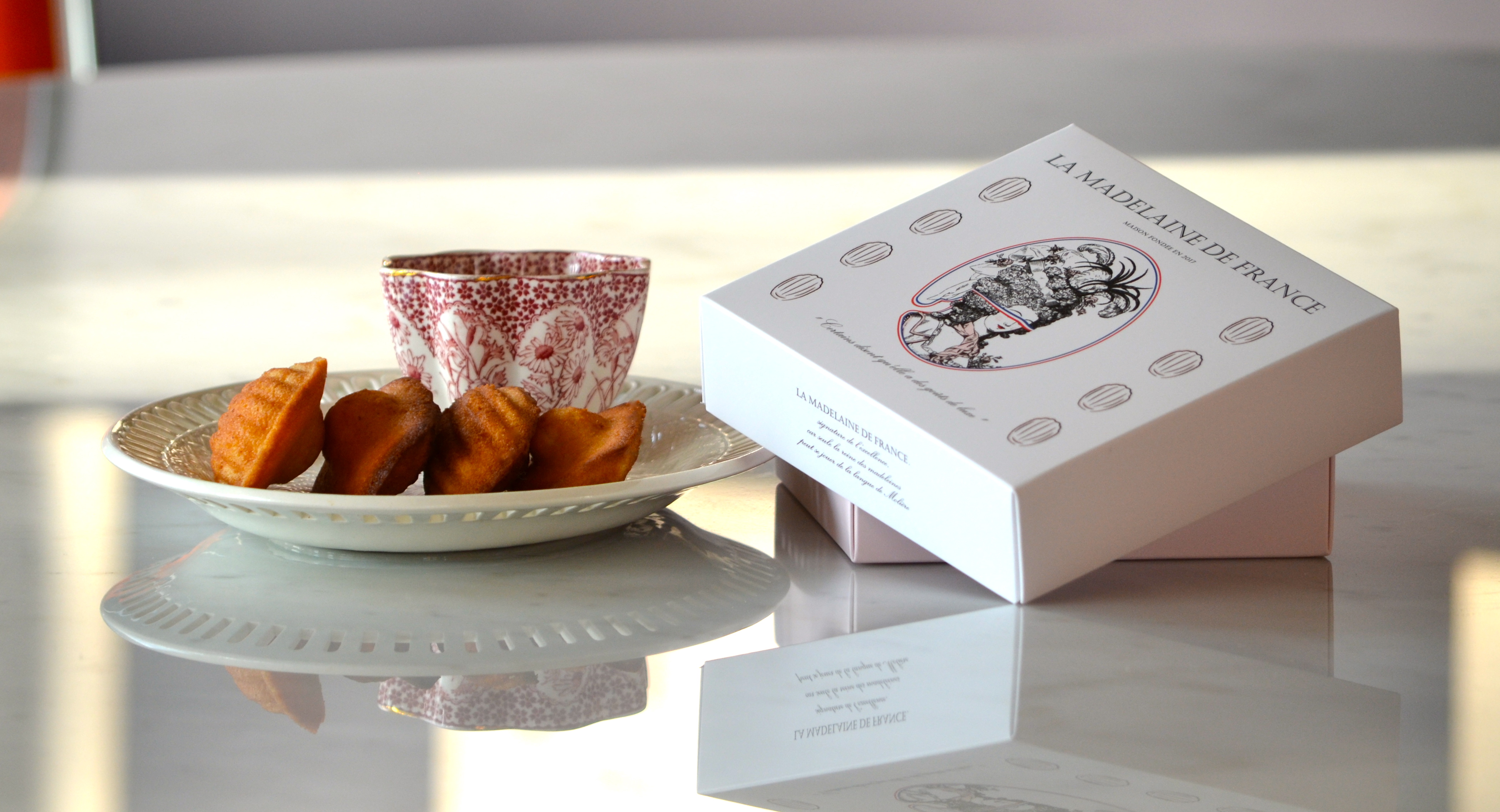 Coffret de madeleines